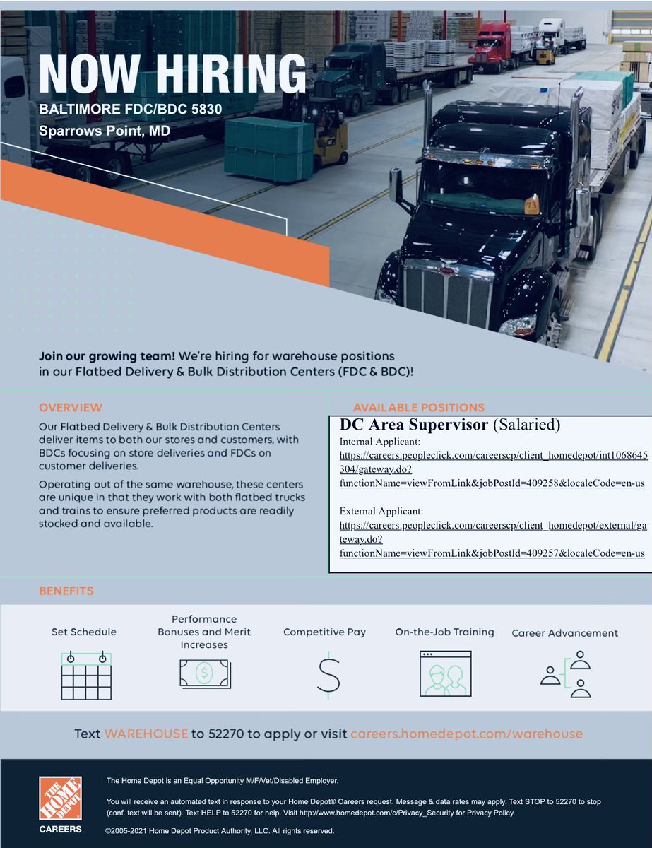 Paul Kalinowski (@pk_baltimorefdc) on Twitter photo Looking for a great place to work? Looking for a change ? Well you found it ! We are hiring salaried leaders / hourly associates at the #BaltimoreFDC5830 #supplychain <a href="/EmgeJim/">Jim Emge</a> <a href="/RomeHD/">Rome Bradley</a> <a href="/Lorrainbutler/">Lorraine</a> Looking for a great place to work? Looking for a change ? Well you found it ! We are hiring salaried leaders / hourly associates at the #BaltimoreFDC5830 #supplychain <a href="/EmgeJim/">Jim Emge</a> <a href="/RomeHD/">Rome Bradley</a> <a href="/Lorrainbutler/">Lorraine</a>