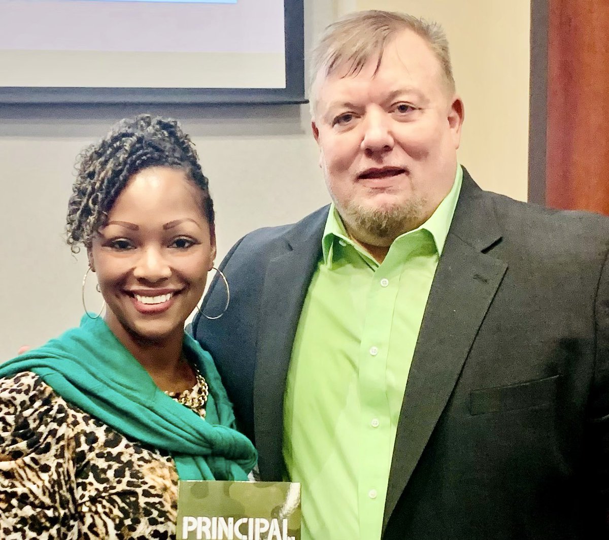 errynneamey's tweet photo. Networked w/some great leaders&learned from some great leaders- all-N-all I’d say (in my IceCube voice) 😂 today was a good day #APConf22 @R4Leaders @mwalke0628 @DaniellaCole8 @ieducatefin @DrBradJohnson @Jones46Sheri @msjoiner0703 @readandteach @rachelwalex https://t.co/vSHNxEUxst