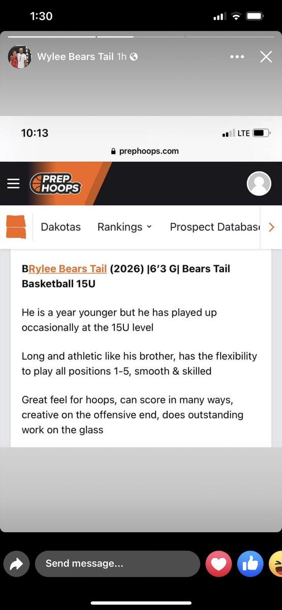 Brylee bearstail (@bryleebearstai1) on Twitter photo Thanks <a href="/PrepHoops/">Prep Hoops π</a> and <a href="/DaksHoops/">DAK Hoops</a> for the write up. <a href="/Bearstailball/">Bears Tail Basketball</a> <a href="/WyleeBearstail/">Wylee Bears Tail</a> Thanks <a href="/PrepHoops/">Prep Hoops π</a> and <a href="/DaksHoops/">DAK Hoops</a> for the write up. <a href="/Bearstailball/">Bears Tail Basketball</a> <a href="/WyleeBearstail/">Wylee Bears Tail</a>