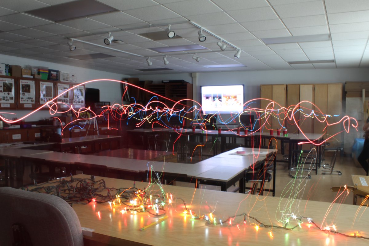 We loved light writing during week 2 of ENL summer literacy. Thanks for this amazing lesson, @adonroeART. These came out so cool! <a href="/FHSDalers/">FHS Dalers</a>