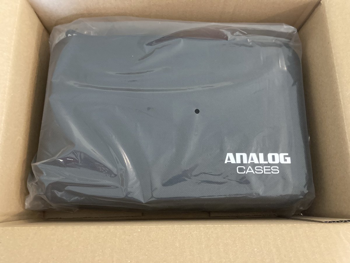 Thanks to <a href="/analogcases/">Analog Cases</a> for the quick delivery and the discount on my #sp404mk2 case!