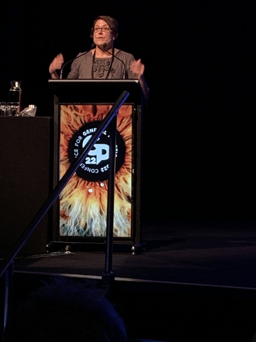 Sue Crengle speaking about the value of screening in primary care and leading with some heartfelt patient stories. Really makes an impact!. ⁦<a href="/RNZCGP/">RNZCGP</a>⁩ ⁦<a href="/tiekemanu/">Sue Crengle</a>⁩