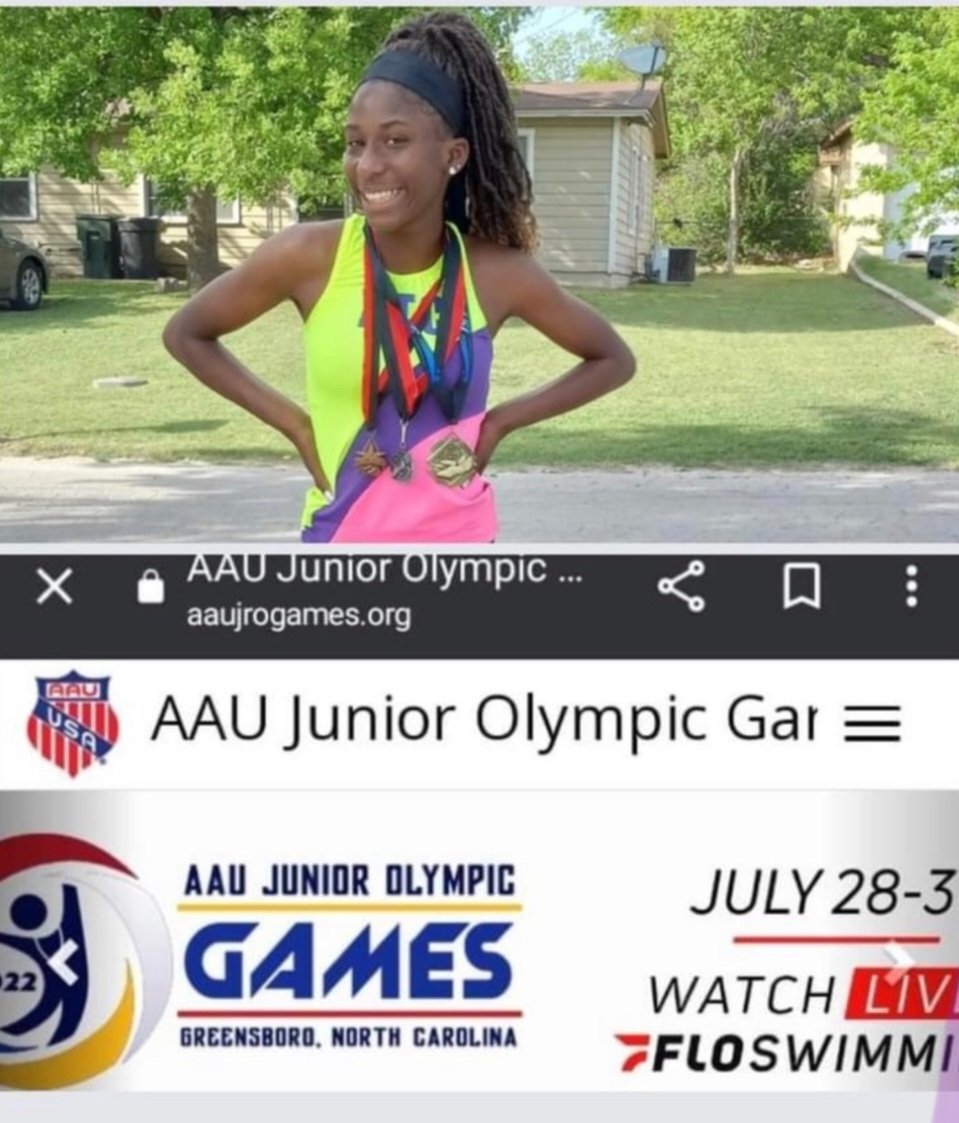 Congratulations to TISD's very own Audrey Troup on qualifying to compete in the AAU Junior Olympics next week! <a href="/OttTempleISD/">Bobby Ott</a> <a href="/LamarTISD/">Lamar Middle</a>