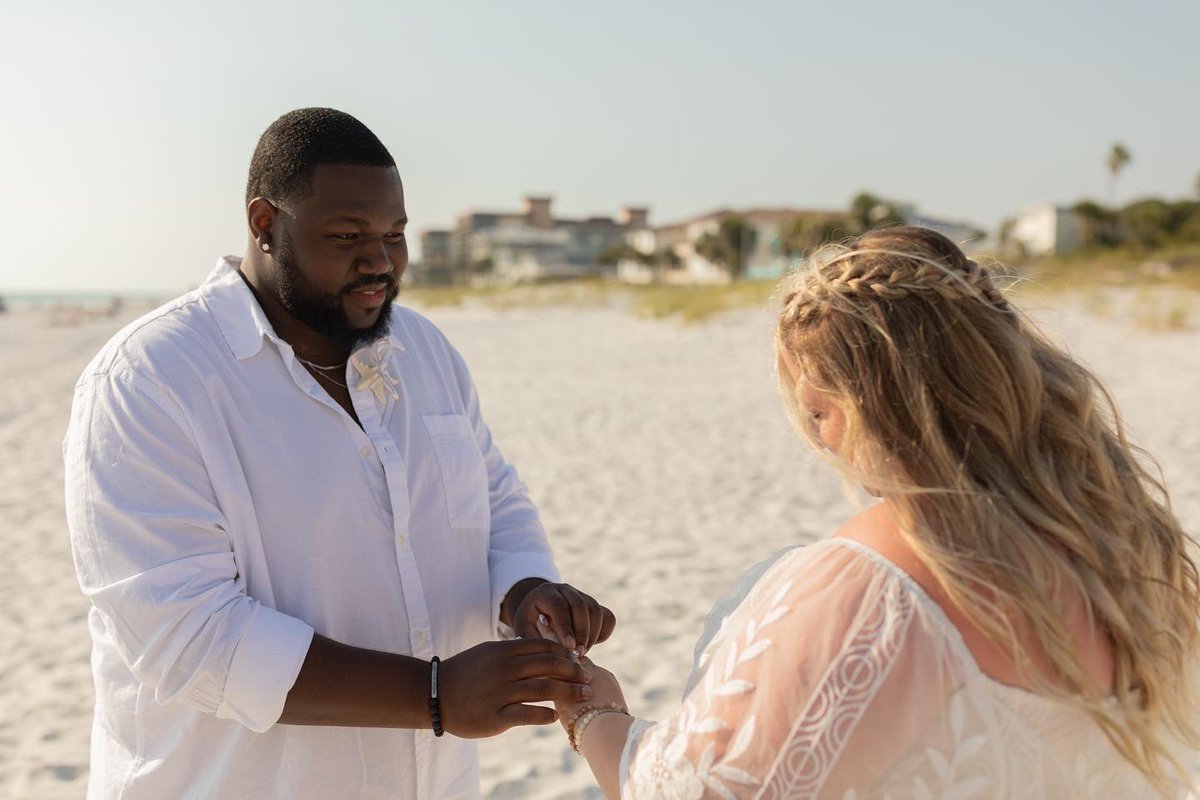 AlexxusG's tweet image. Sometimes I feel like my marriage is a story out of a romance novel. It’s so imperfectly perfect and I just can’t even believe it’s real. I could have never imagined a love or a life like this. Marrying Tre was the easiest decision I’ve ever made.