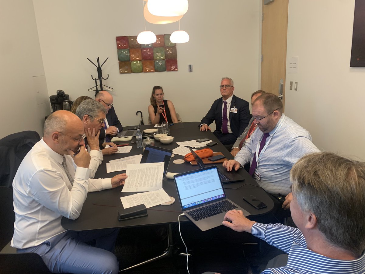 Industry is gathered and working hard in Montreal to drive towards a 2050 #FlyNetZero goal at the <a href="/icao/">ICAO</a> HLM-LTAG. Representatives from ICCAIA, <a href="/ATAG_aviation/">ATAG</a> <a href="/enviroaero/">We Are Aviation</a> <a href="/IBACBizAv1/">IBACBizAv</a> <a href="/AirlinesDotOrg/">Airlines for America</a> <a href="/CANSONews/">CANSO</a> <a href="/Airbus/">Airbus</a> &amp; <a href="/GulfstreamAero/">Gulfstream Aerospace</a> collectively discuss the industry approach