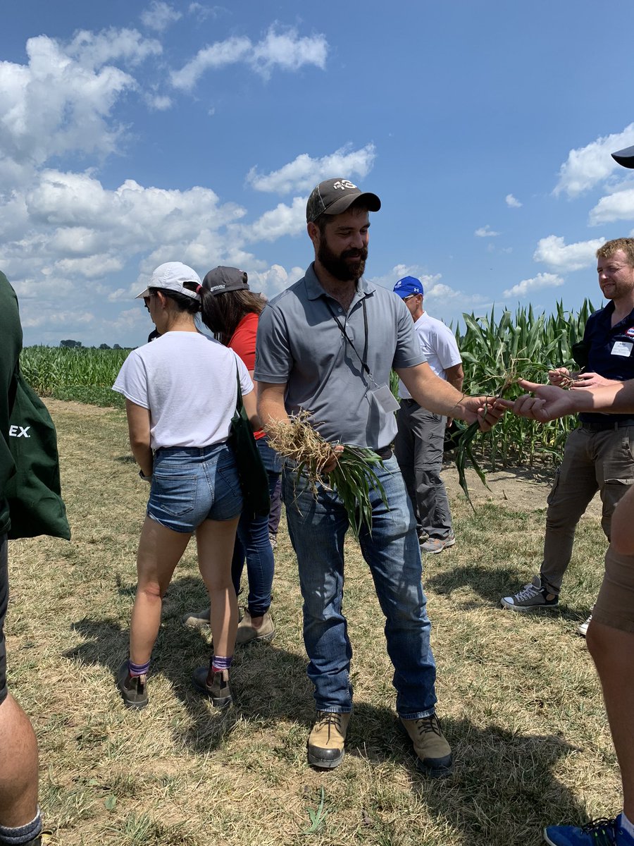 johannaburrows's tweet photo. Top Learnings from #OCDD
- basagran on curled dock is liquid 🔥
- we should worry less about strip till fertilizer burn on heavy clay
- don’t cheap out on wheat seeding rates
- intensive tar spot/wbc scouting kicks off next week in haldimand
#ontag https://t.co/fIZapPzU1s