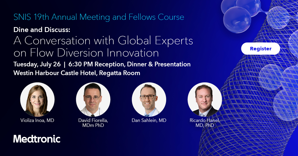 Medtronic Neurovascular (@medtronic_nv) on Twitter photo Our wonderful physician panel at Dine and Discuss: A Conversation with Global Experts on Flow Diversion Innovation is something you don't want to miss with Drs. <a href="/InoaVioliza/">Violiza Inoa</a>, David Fiorella, Dan Sahlein, & Ricardo Hanel. #SNIS2022 Reserve your seat here: bddy.me/3cuIkLR Our wonderful physician panel at Dine and Discuss: A Conversation with Global Experts on Flow Diversion Innovation is something you don't want to miss with Drs. <a href="/InoaVioliza/">Violiza Inoa</a>, David Fiorella, Dan Sahlein, & Ricardo Hanel. #SNIS2022 Reserve your seat here: bddy.me/3cuIkLR
