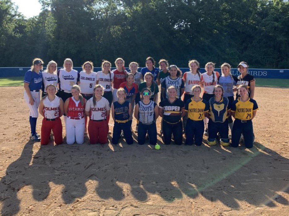 mckenzie_runion's tweet photo. Was proud to represent Lloyd Memorial High School in the NKSCA Junior All Star Game! Went 2-3 at the plate! @StElizabethNKY @LMHSAthletics https://t.co/ilV4Au6LoI