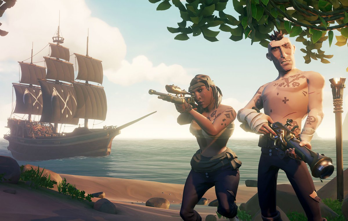 Huntin' for that BOOTY... playing "Sea of Thieves", live now at twitch.tv/DrewTheBear

#twitch #twitchstreamer  #TwitchAffilate  #L99Gaming #SmallStreamersConnect #SmallStreamerCommunity #RedefineGaming 
<a href="/sme_rt/">streamachine retweets 🇬🇧</a>
