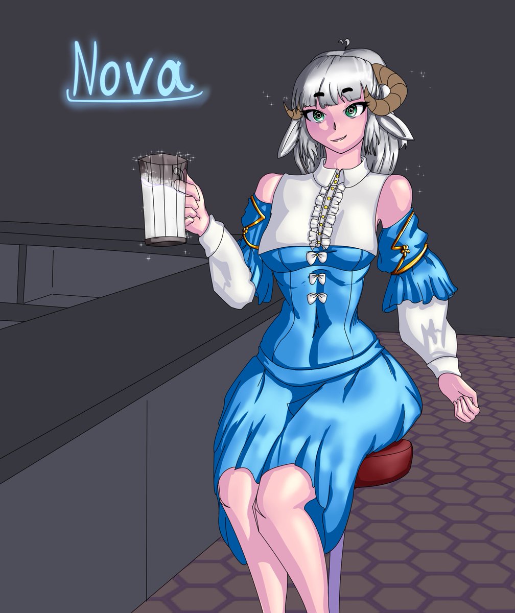 legion_nardieu's tweet image. another wheel spin on killy's server is done and its one of our lovely artists, Novalove
