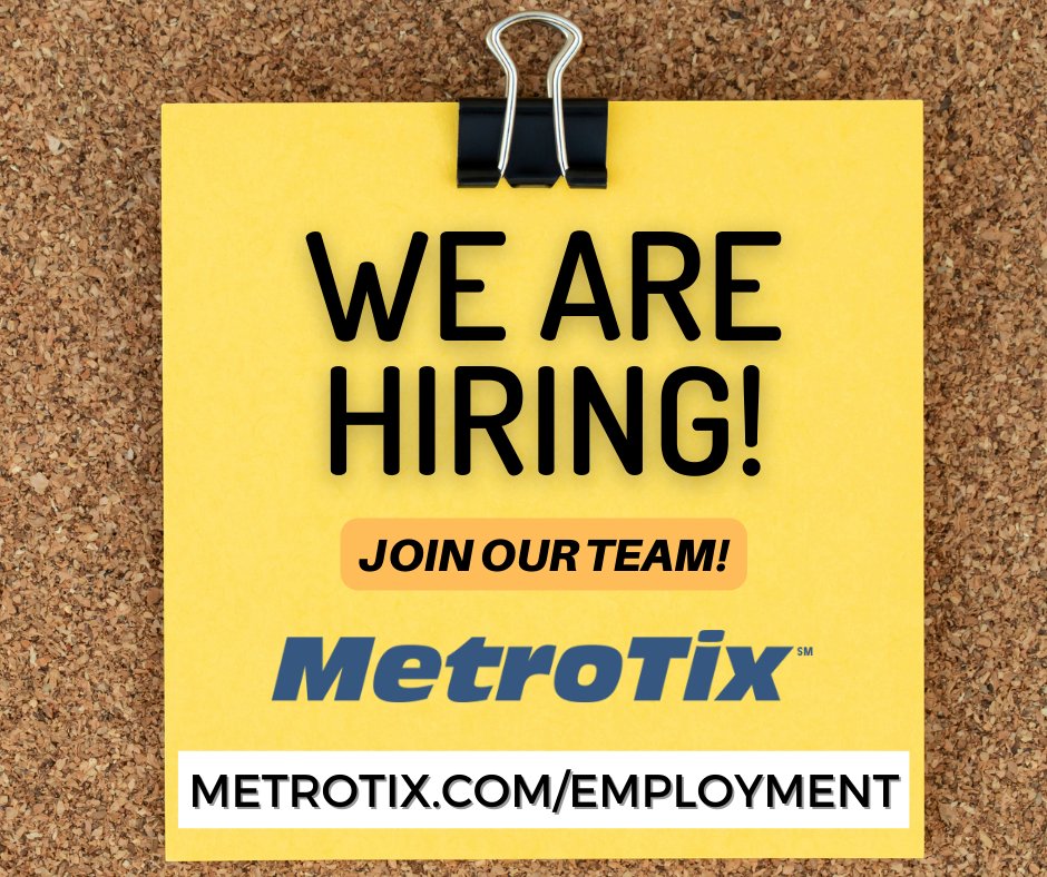 MetroTix tweet media