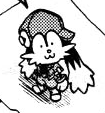 Klonoa from the Wiimake manga in Dengeki magazine is cute

Look at these two images of him making the :3 face 