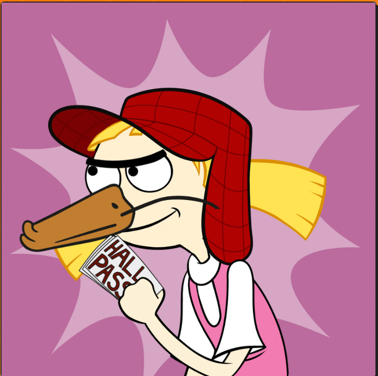 SolanaUnique's tweet photo. @nickelodeon_nft HELGA G. PATAKI #601 -- had to scoop for the 10 slime, looking forward to swapping into a mashup!

#NickelodeonNFT https://t.co/pc1vKzeIyB