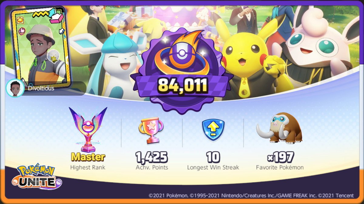 DivoltiousG's tweet image. #PokemonUNITE #NintendoSwitch