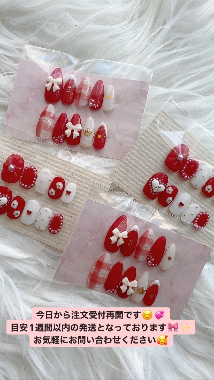 ネイルチップ販売 𝕨𝕖𝕝𝕚𝕟𝕒 (@welina_nailtips) / Twitter ネイルチップ販売 𝕨𝕖𝕝𝕚𝕟𝕒 (@welina_nailtips) / Twitter