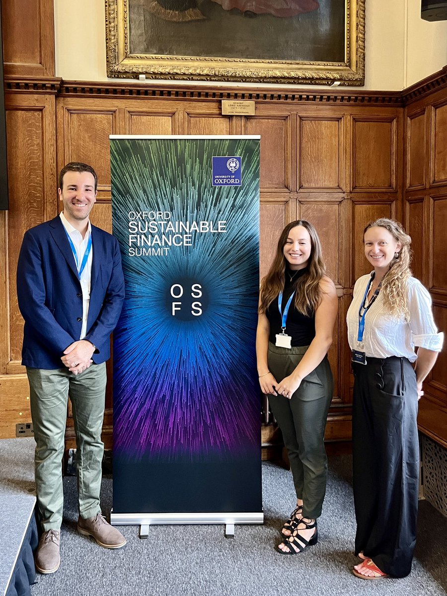 bmcushing's tweet image. Enlightening couple days at the inaugural @UniofOxford Sustainable Finance Summit, learning from some of the leading researchers &amp;amp; practitioners around the world on how the financial sector can drive real impact on the climate crisis. Big thanks to @bencaldecott &amp;amp; team. #OSFS2022
