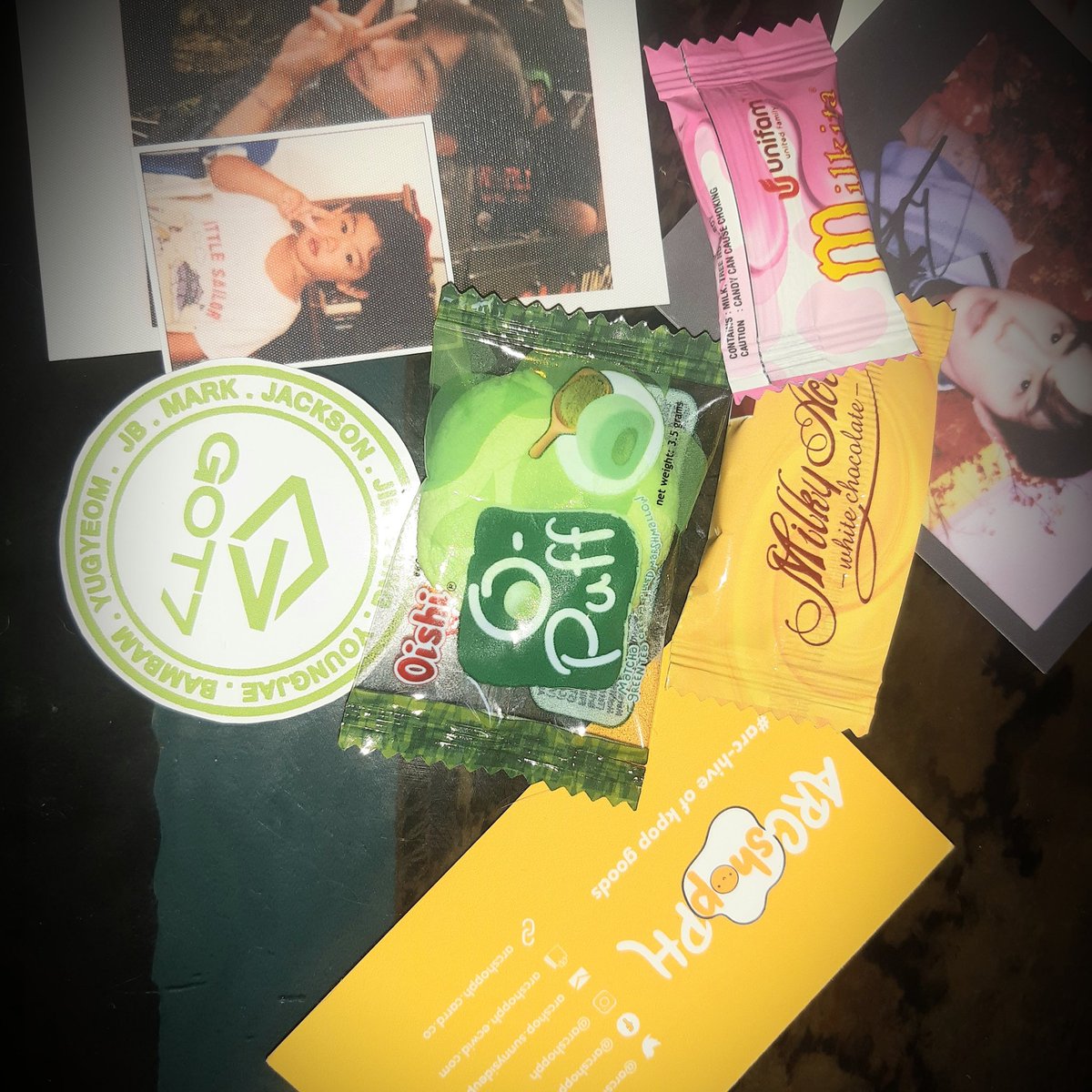 xqchngmn's tweet photo. Wahhhhhh finallyyyy~~~ Got7 Album + full of Mark wahhhh keleggg is meeow🤭 Tysm @ARCshopPH for accommodating my kakulitan🥰 sa susunod po ulit ^^

#ARCPHFeedbacks https://t.co/5kwrFxC992