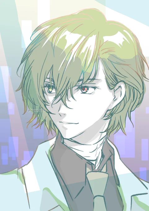 太カラーラフらくがき #文スト #BSD 