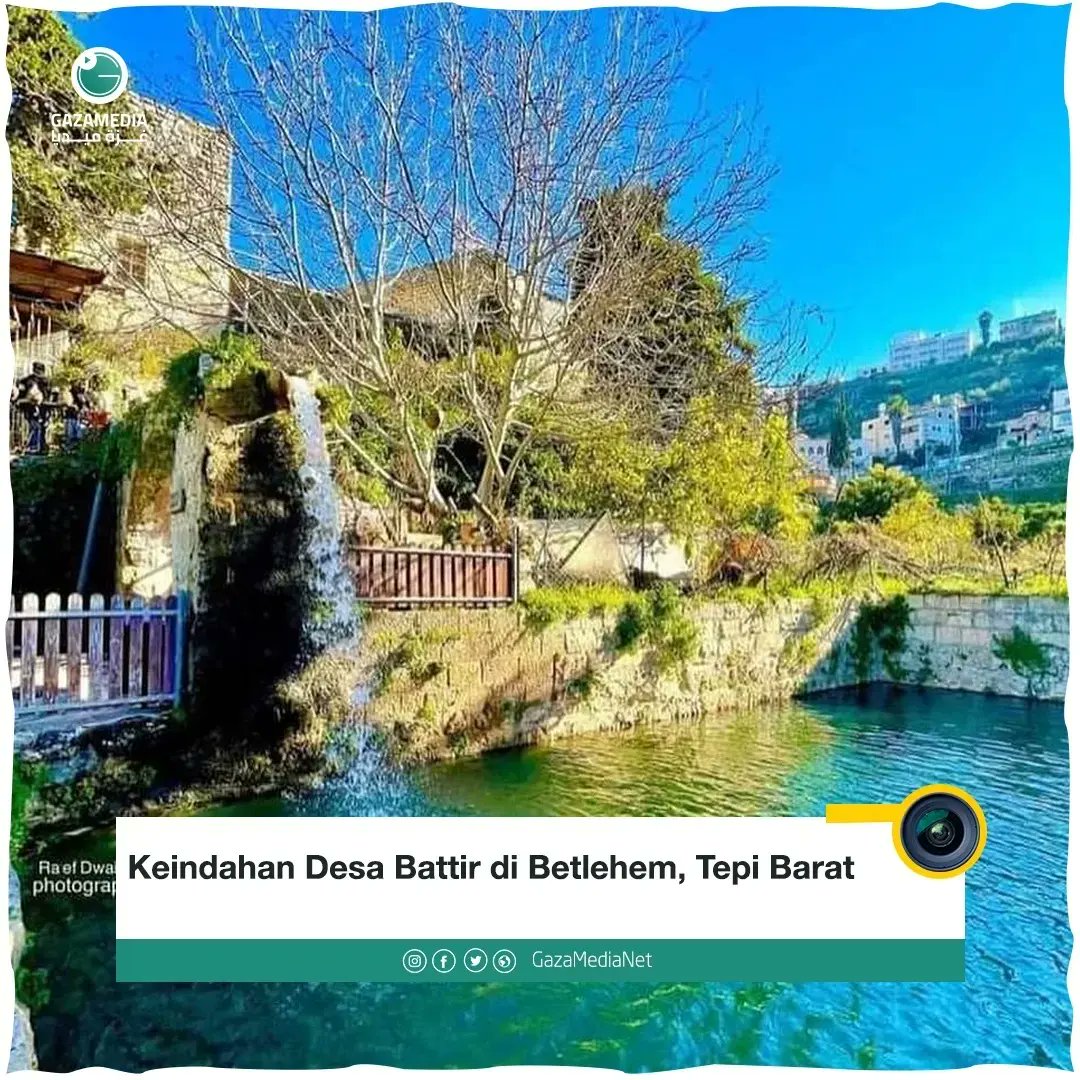 Gazamediaa's tweet photo. Keindahan Desa #Battir di Betlehem, #Tepi_Barat.
- - -
The beauty of Battir village in #Bethlehem, the occupied #West_Bank.
- - -
جمال قرية #بتير في بيت لحم #بالضفة_الغربية المحتلة. https://t.co/CLVAWpuoJc
