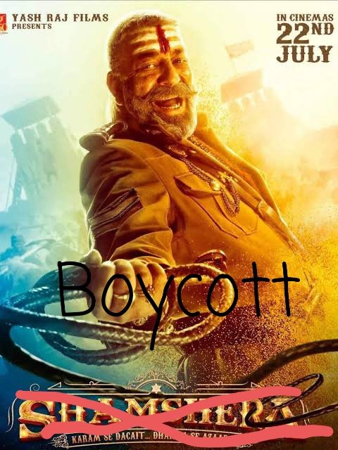 All nationalist come and support to #BoycottBollywood Are you all ready to #BoycottShamshera ? Comment using HT Keep Tweeting and retweeting!! CBI Jawaab Do InSSRCase