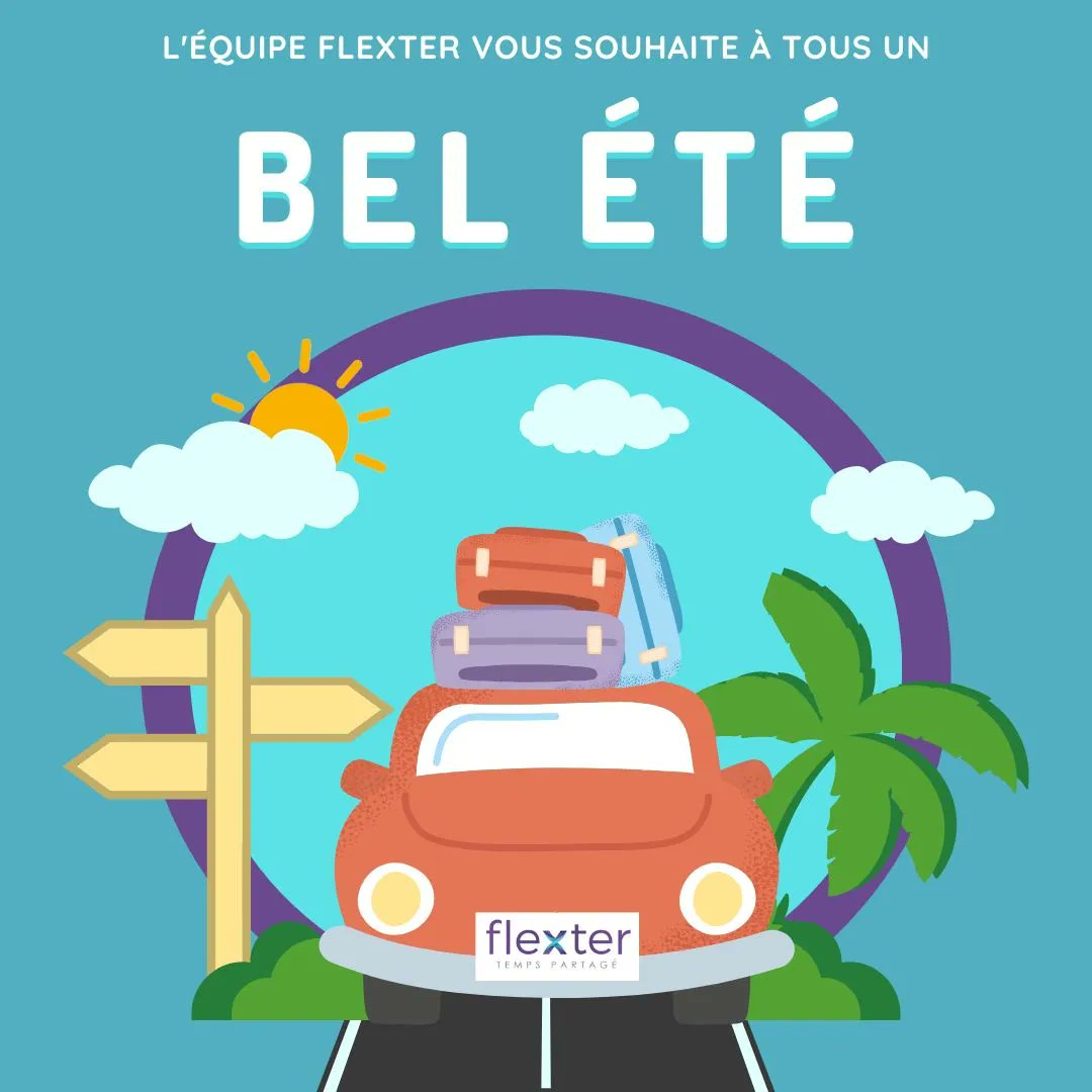 flexter_mkg's tweet photo. Vous prenez quelques jours de #vacances pour vous déconnecter ? Ou vous profitez d’un rythme de travail ralenti pour faire le point sur votre activité et préparer la rentrée de septembre ? 
Peu importe votre situation,  Flexter 𝓋𝑜𝓊𝓈 𝓈𝑜𝓊𝒽𝒶𝒾𝓉𝑒 𝓊𝓃 𝒷𝑒𝓁 𝑒́𝓉𝑒́ ! https://t.co/LiVFXkhHqP