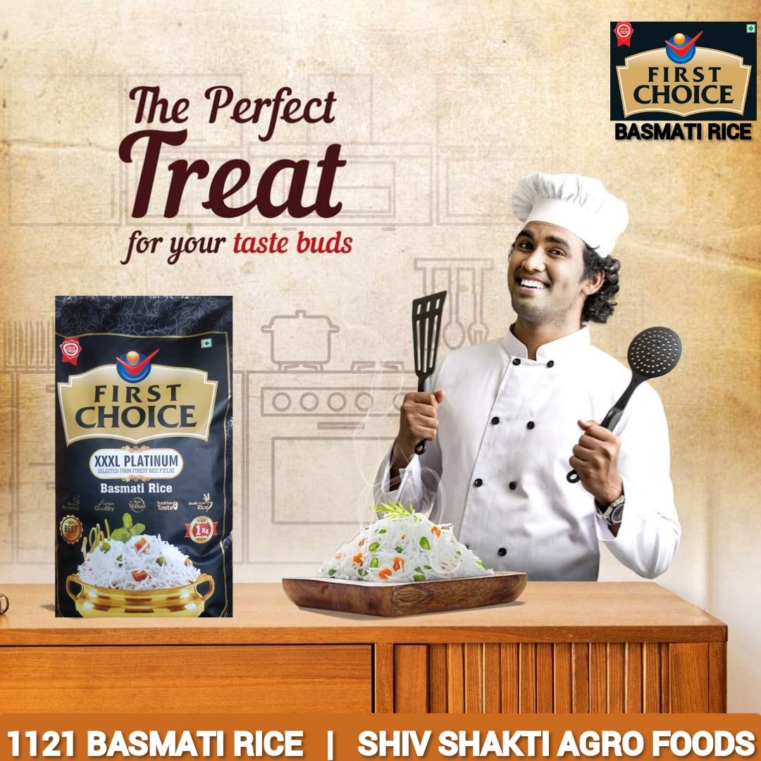 sourabgupta4848's tweet image. The perfect treat for your taste buds.

#FirstChoice_FC #Extralong #Extralength #Basamati #Basmatirice
#DeliciousBiryani #Delight #Perfectrice #Perfecttaste #Bestrice #eatfirstchoicerice #shivshaktiagrofoods