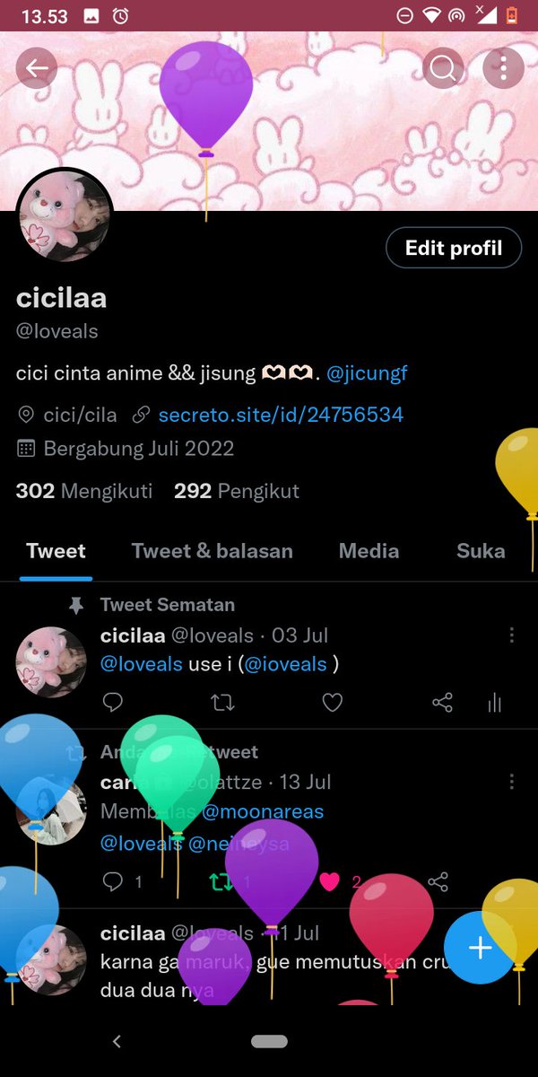 Ioveals's tweet photo. yeyy balonn, happy birthday to mee. 🫶🥹🥹🫶🫶 https://t.co/aU5GY9yCPA