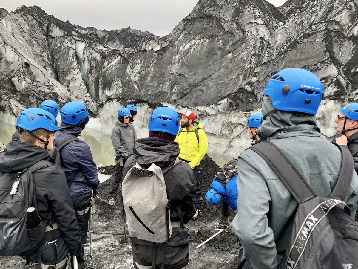 Sólheimajokull glacier walk