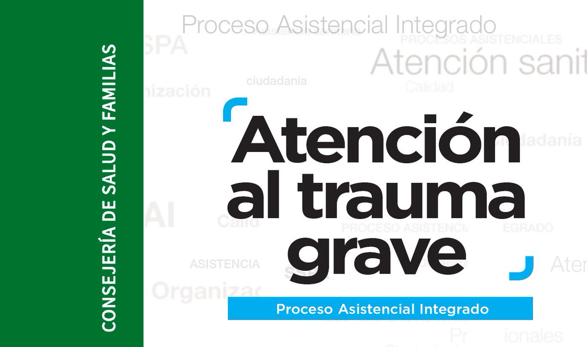 GuiaSalud's tweet photo. Nuevo Proceso Asistencial Integrado en nuestra web: Atención al trauma grave  @saludand

https://t.co/IYKSbdXv23 (pdf) https://t.co/iSWhNOG0We