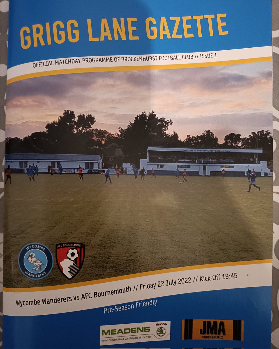 Brock_FC's tweet photo. MATCHDAY TONIGHT

@wwfcofficial v @afcbournemouth XI
@MeadensSkoda Arena
7.45pm ko

The day is finally here when we welcome the Chairboys &amp; Cherries to Grigg Lane

We recommend you order your tickets as per the poster below, but we will be taking Cash &amp; Card Payments on the night https://t.co/ULL2zOBq0H