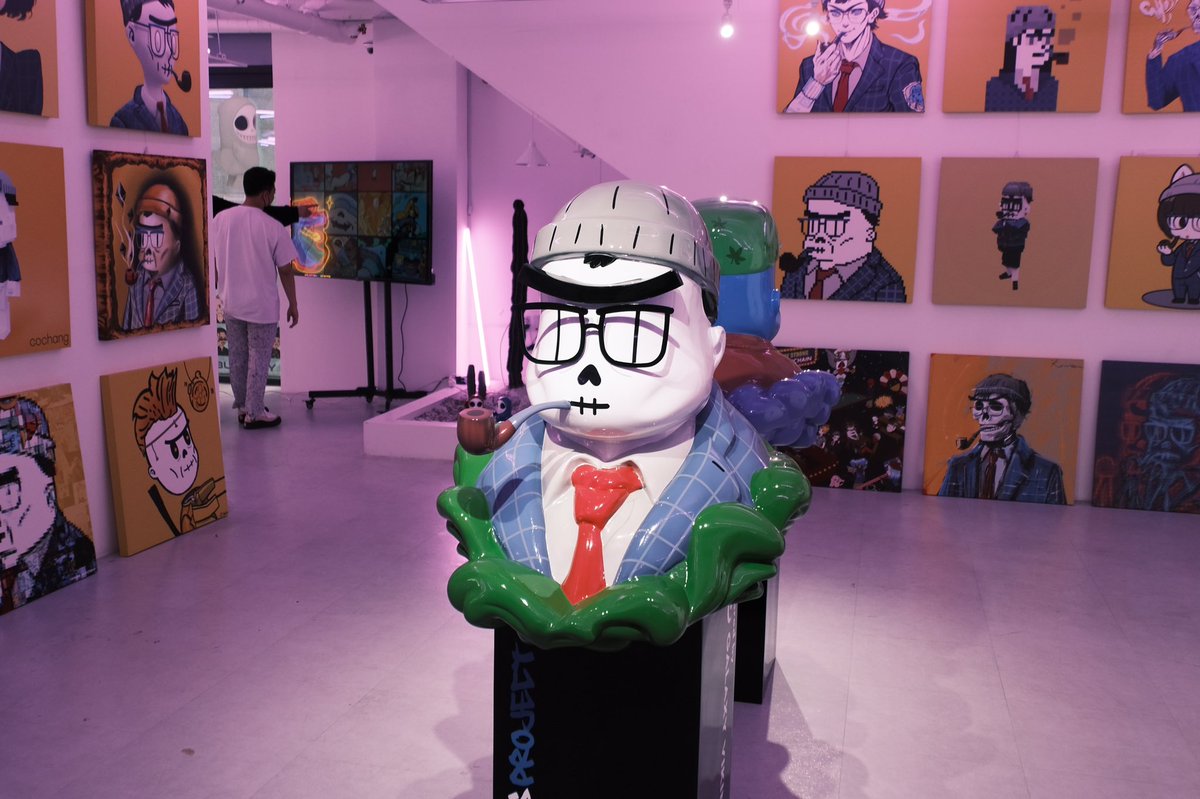 i_hate_aman's tweet photo. Cochang Exhibition @ Marong197 (Gangnam, Korea)
@cochang_eth @ghosts_project @ghosts_bar @MrMisang https://t.co/ToZzQLPXdT