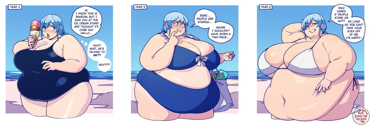 Better_w_salt's tweet photo. And here we are, the last part of the beach bod sequence!

I'm unsure if I'll ever visit this character again, but I'm really happy I added these additional 3 parts to round out (ha) her story a bit more. Hope you all enjoyed this beachside saga as much as I did making it! https://t.co/qYuGdQtchq