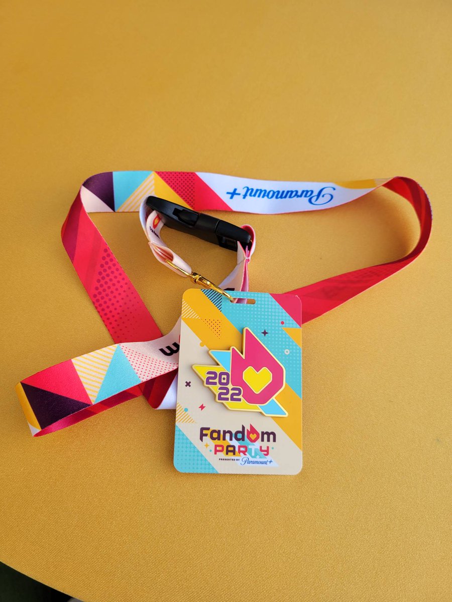 Getting ready for the Comic con party of parties  the <a href="/getfandom/">Fandom</a> and <a href="/paramountplus/">Paramount+</a> party

 #ForTheLoveOfFans #sdcc2022 #sdcc2022