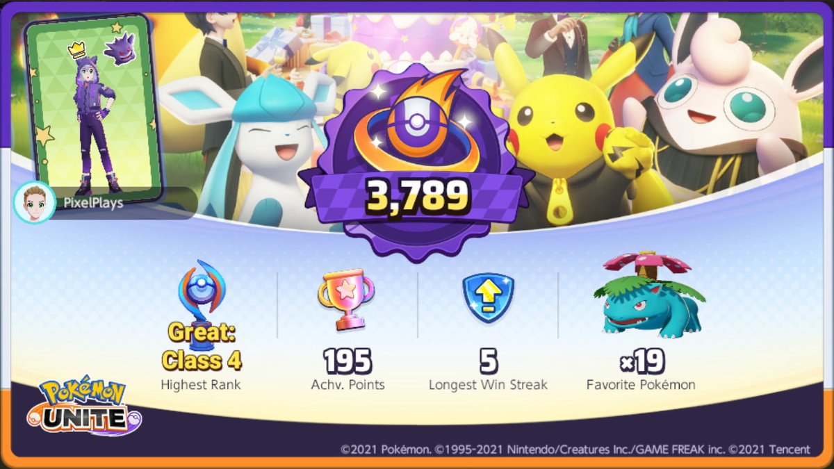 PixelGoWee's tweet image. #PokemonUNITE #NintendoSwitch