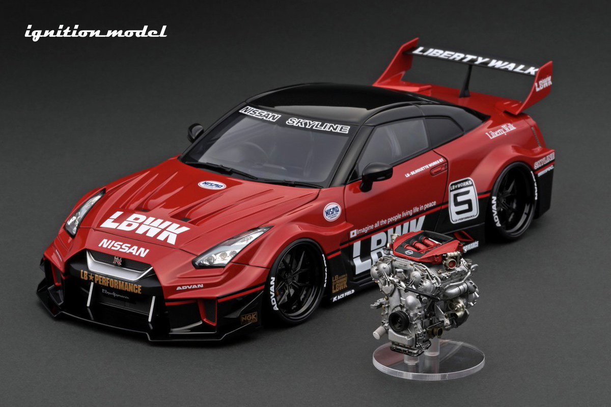 新品イグニッションモデル1/18LB☆WORKSスカイラインWORKS35GTR-