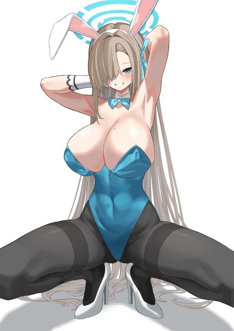 バニーアスナ
#ブルアカ   #一之瀬アスナ 