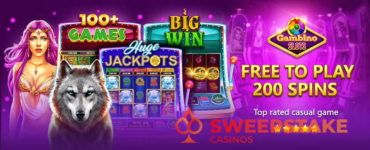 Looking for some cool #slots to play? Then why not check out Gambino Slots. Get 100,000 Free Gold Coins + 200 Free Spins on Signup 
