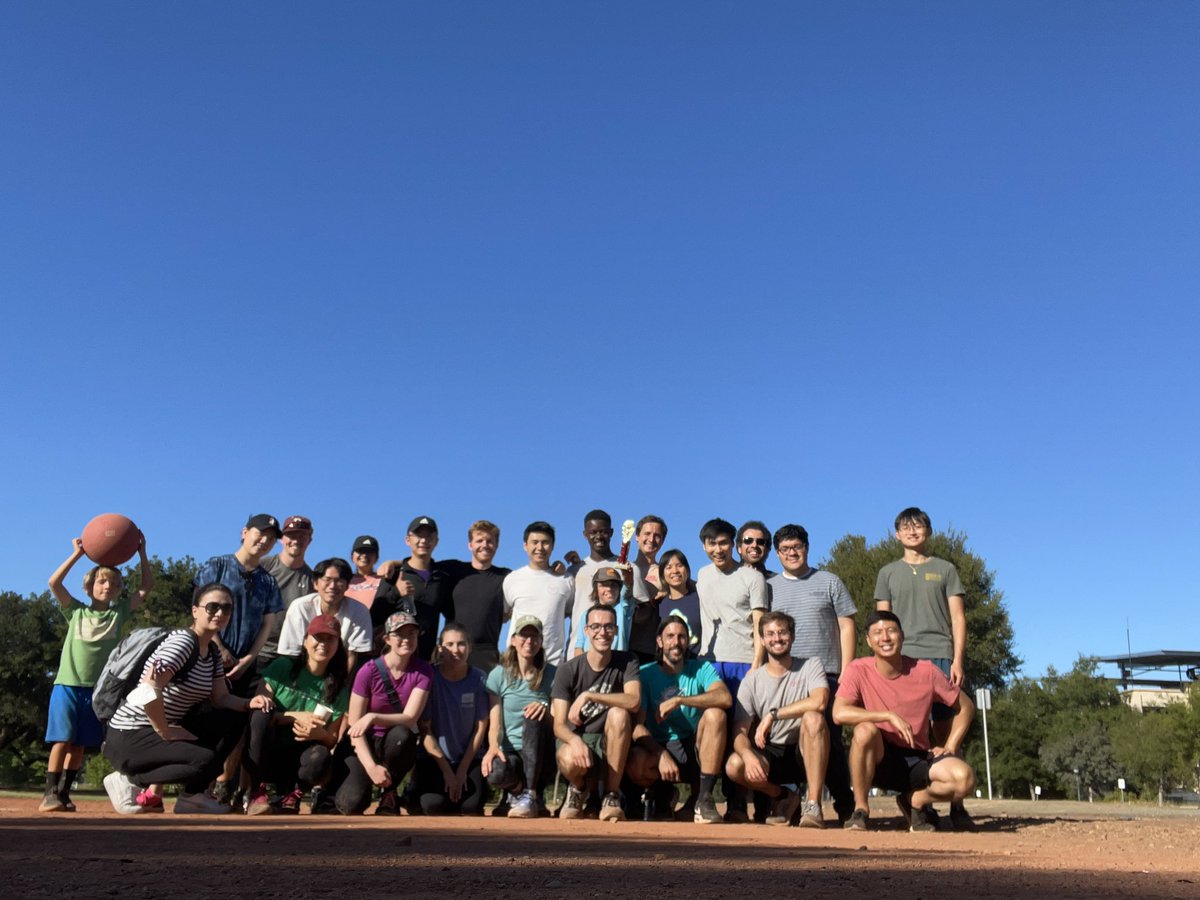 TawfikLab's tweet photo. First lab vs. lab kickball game with @NimaAghaeepour Lab! 

The Neuroscientists vs. the Bioinformatics crew! 

We won 7-2 🥳 Go Glia!! 
@stanfordanes research is awesome! https://t.co/NaBT0a99az