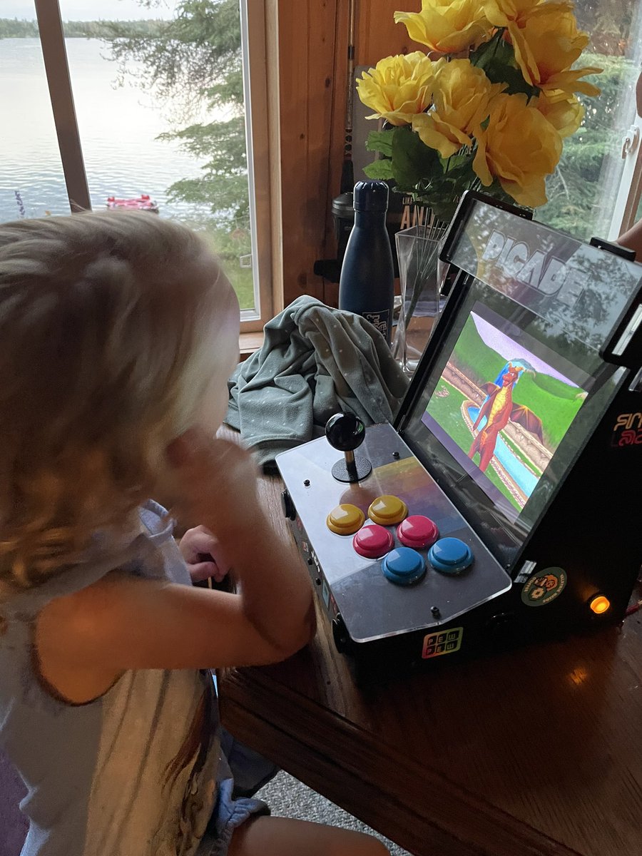 CMDannCA's tweet photo. Spyro played surprisingly well with arcade controls #picade #gaming #arcade https://t.co/e4gGCgiE0H