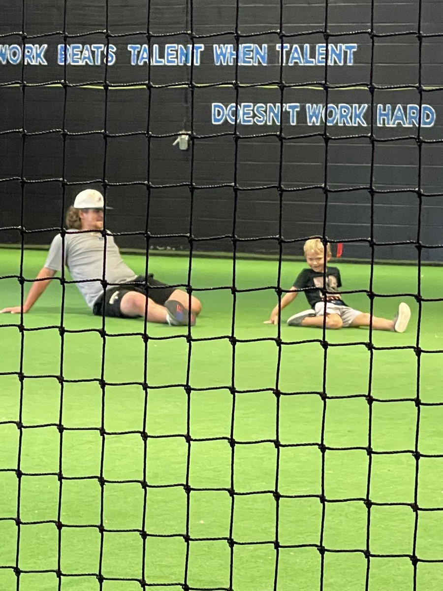 When you are doing what you love it doesn’t seem like work! Lots of new friendships and memories made this summer! And you never know who is wanting to be just like you some day! Thank you <a href="/Bc_Athletics_/">BC Athletics, LLC</a> <a href="/BCApostgrad/">BCA POST GRAD</a>  for your tireless work to make these guys better! <a href="/ccauthpro/">Chris Cauthen</a>