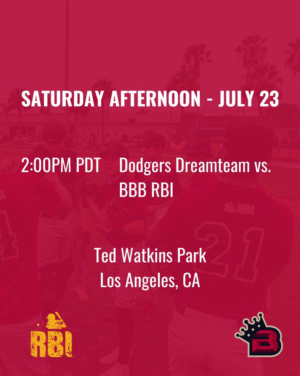 BBBInnerCity's tweet photo. BBB Kings - 2022 RBI West Regional Tournament Schedule #TryBaseball #BBBKings https://t.co/TPQuMTxbqh