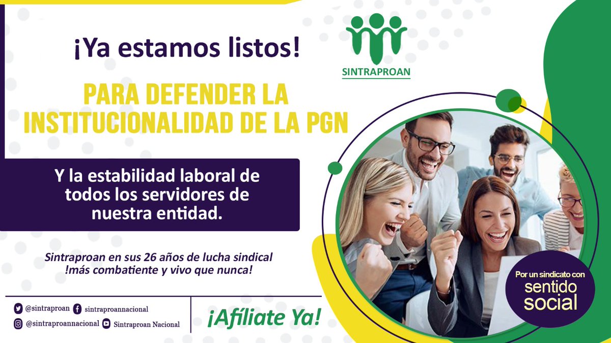 Sintraproan Nacional tweet media