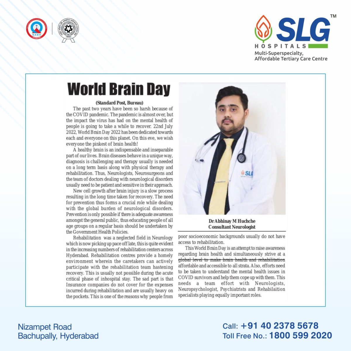 drabhinayneuro's tweet photo. #WorldBrainDay #brainhealth #brainhealthforall 
A healthy Brain and Mind is God's Workshop!! https://t.co/pajqrTutcF