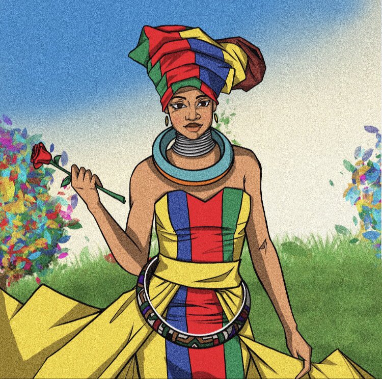 crypto_top1's tweet photo. My collection, Afro Series Vol 1 is live on @opensea, with their original character designs and unique stories https://t.co/4t3QLeFdF2