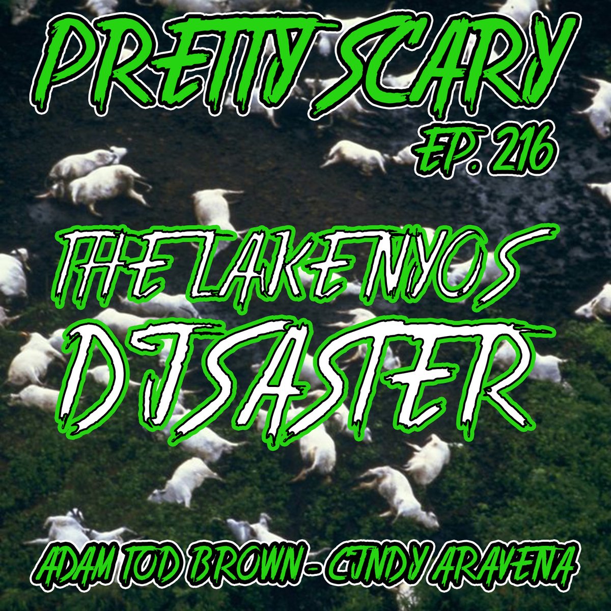 PrettyScaryBoo's tweet image. New episode up now! @adamtodbrown and @cindyaravenajr discuss the highly creepy but perfectly explainable 1986 Lake Nyos disaster in Cameroon. Get it at anchor.fm/prettyscary and anywhere else you get podcasts.