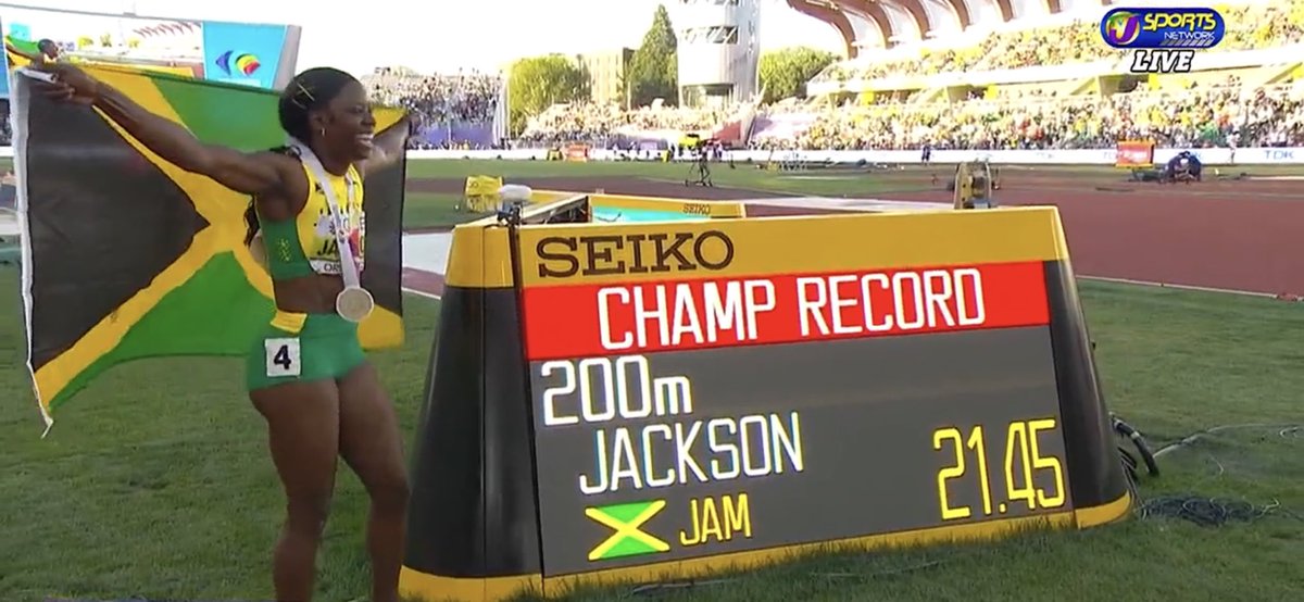 JordEtv's tweet photo. SHERICKA JACKSON 🥇🇯🇲 https://t.co/9FT8KoGJHf