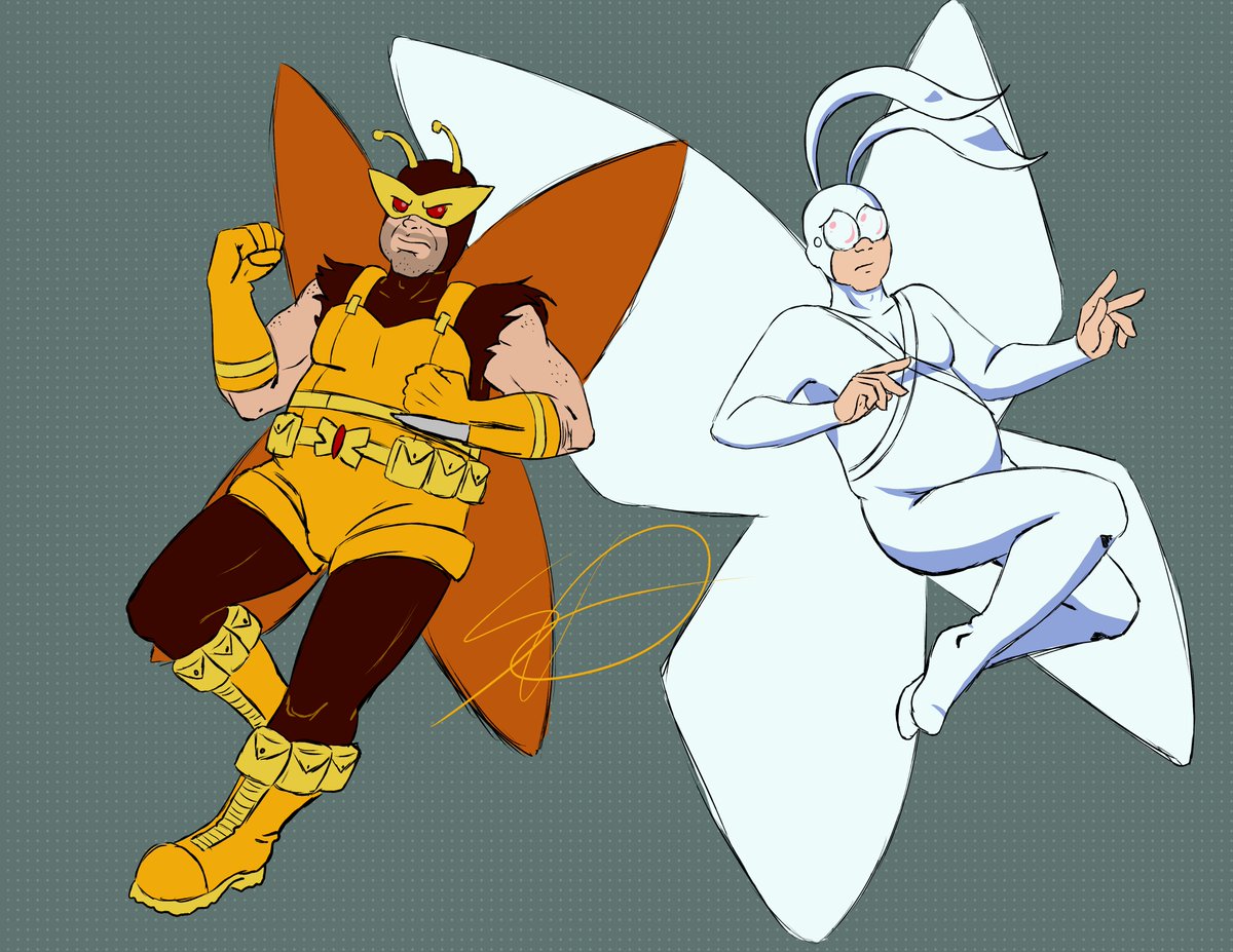 SamKDean's tweet photo. Crossover time! #VentureBros #TheTick (seriously, read the Tick if you haven't already lol) https://t.co/Uo53VPpk5O
