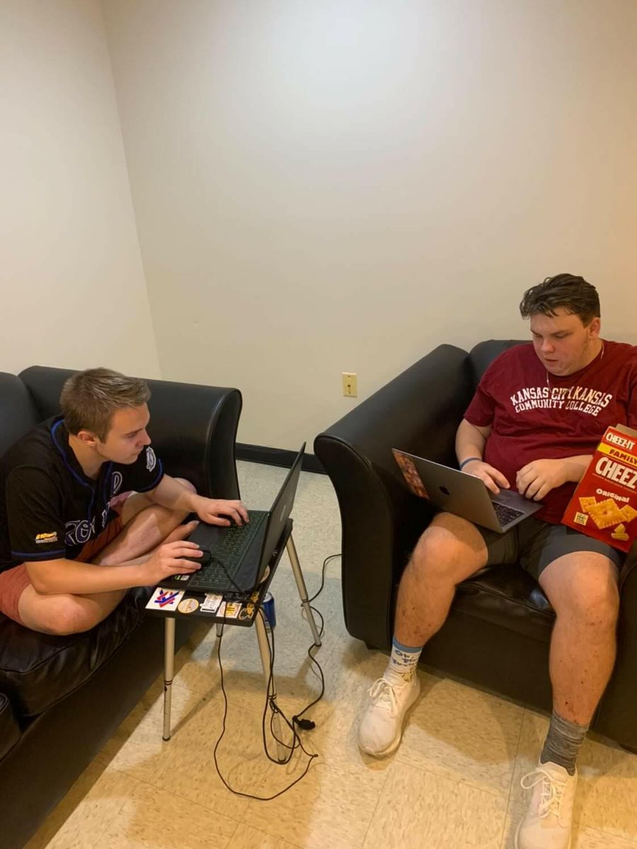 Your Blue Devils headed up to Missouri Valley College this week for the MLDC camp to get ready for the season here they are prepping for a day of debates tomorrow #HornsUp #ForksUp #bluedevilnation