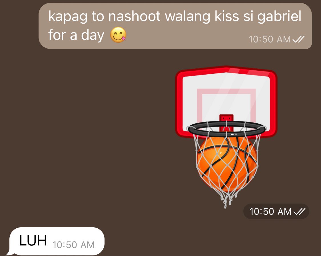 kawawang gabriel walang kiss HAHAHAHAHAHAH