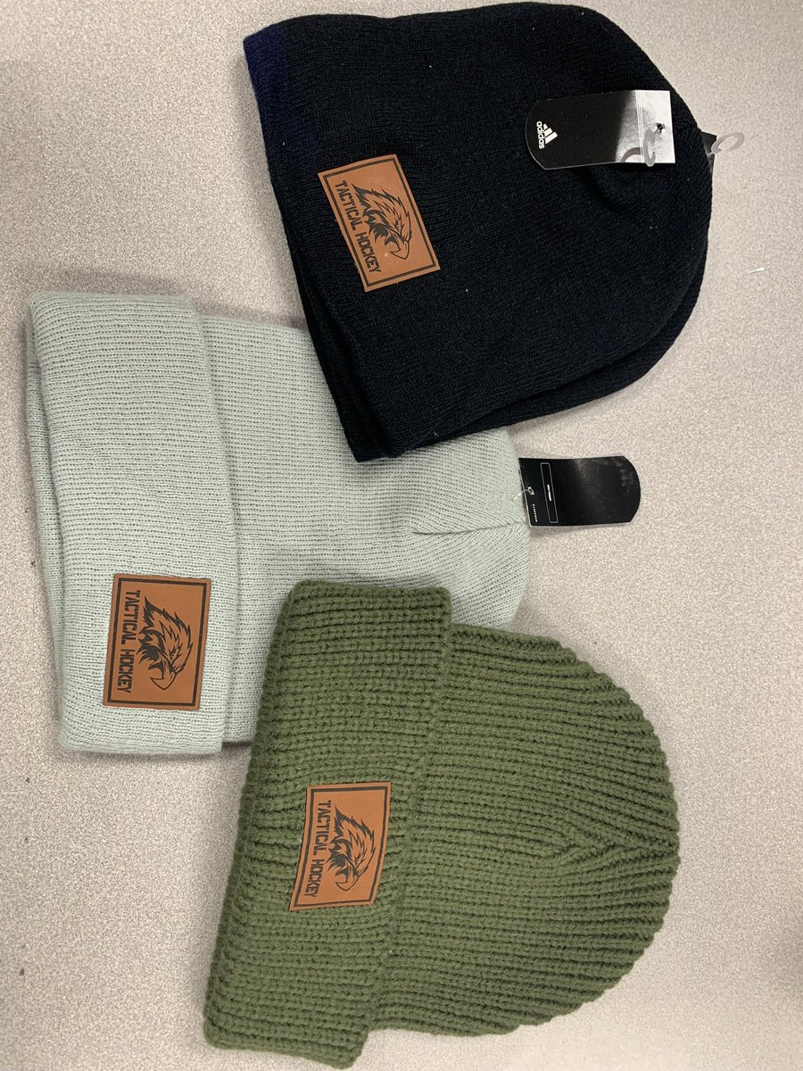 TacticalGoalDev's tweet photo. New hats and beanies for camp! Pick yours up next week at check in! https://t.co/LN3Bt6oVlY